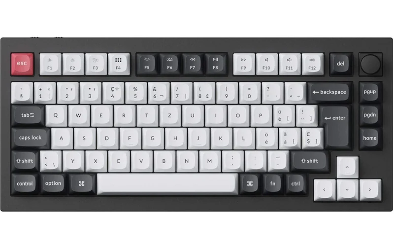 Q1 HE Carbon Black QMK Magnetic Switch, CH