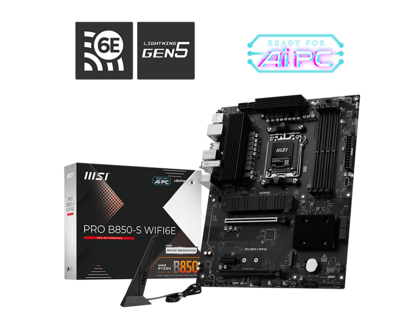 MSI PRO B850-S WiFi6E