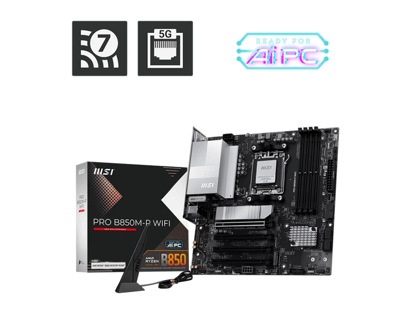 MSI PRO B850M-P Wi-Fi 7