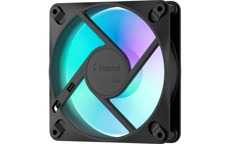 Gehäuselüfter Fractal Dynamic 3 12 RGB 3 Pa