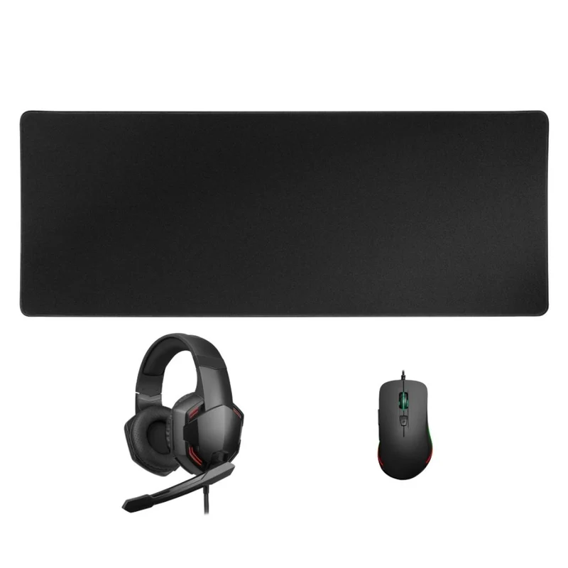 Kit Gaming 3 en 1 souris + tapis + casque