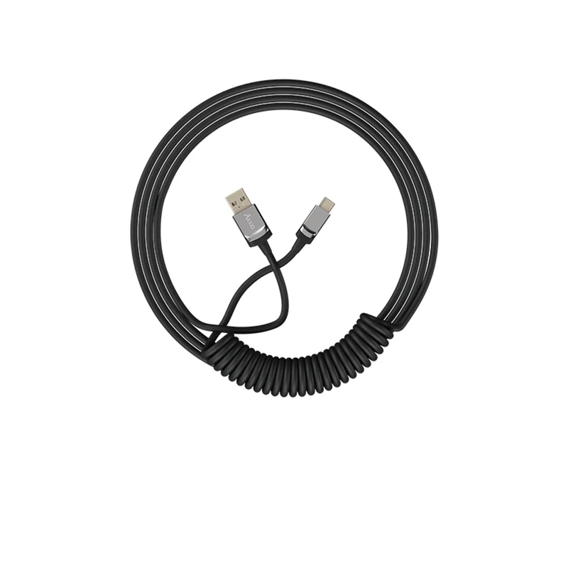 Akko Coiled Cable Black