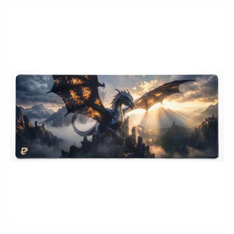 Tapis de Souris XXL Dragon | PopMyPad | 900x400mm | 3mm | Précision Gaming