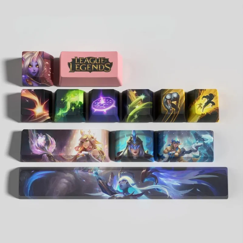 Keycaps Soraka League of Legends – garder des touches claires propres