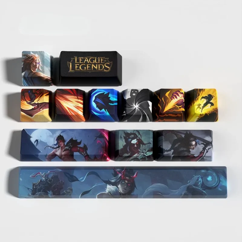 Keycaps Kayn League of Legends – un set, deux montages possibles