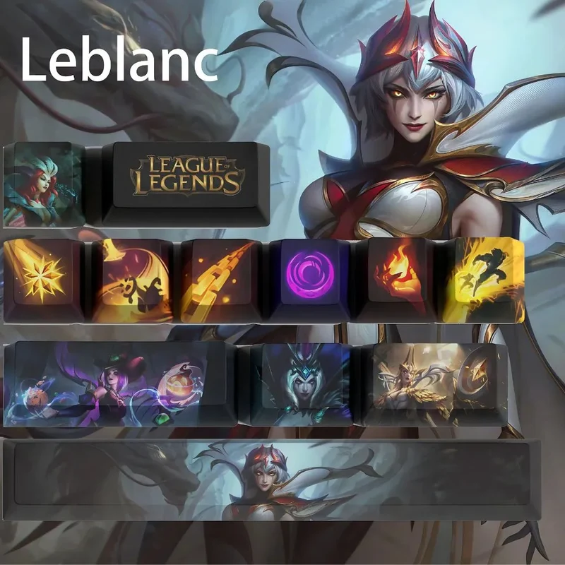 Keycaps Leblanc League of Legends – le set signature de la collection