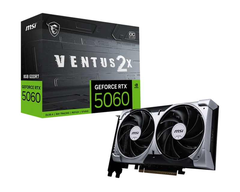 MSI GeForce RTX 5060 8G VENTUS 2X OC