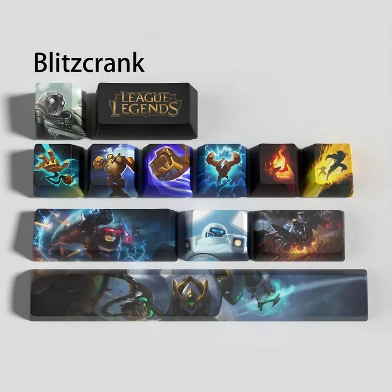 Keycaps Blitzcrank League of Legends – conçues pour encaisser une frappe lourde