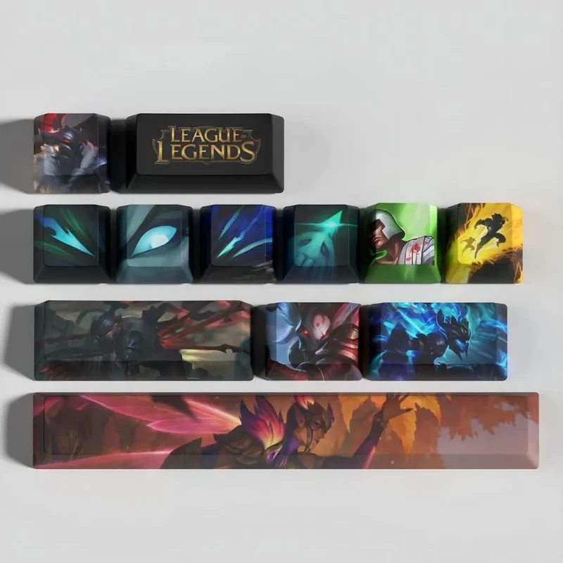 Keycaps Kalista League of Legends – ne changer que ZQSD et les touches d'action