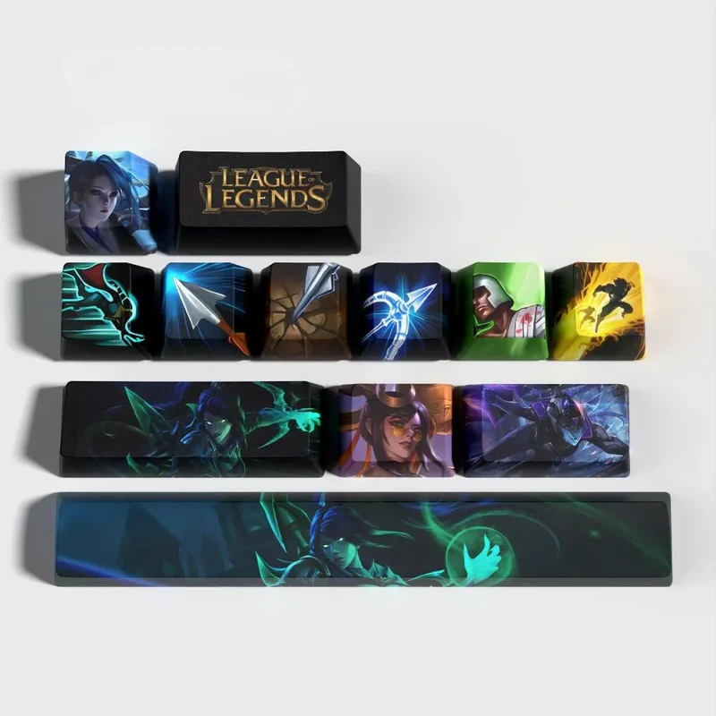 Keycaps Vayne League of Legends – Le set discret des setups épurés