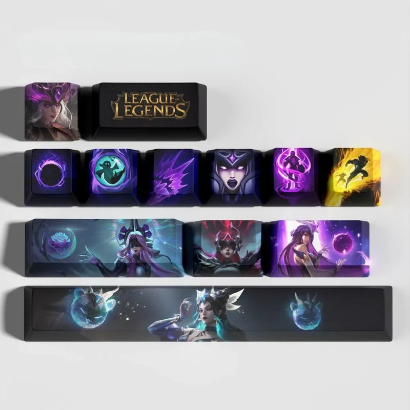 Keycaps Syndra League of Legends – Accorder le violet à son clavier