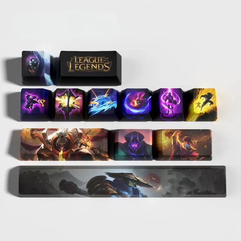 Keycaps Jax League of Legends – le PBT qui ne devient pas brillant