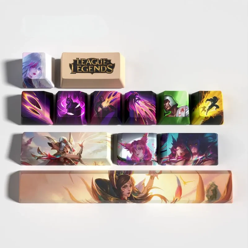 Keycaps Xayah League of Legends – Composer la paire avec Rakan