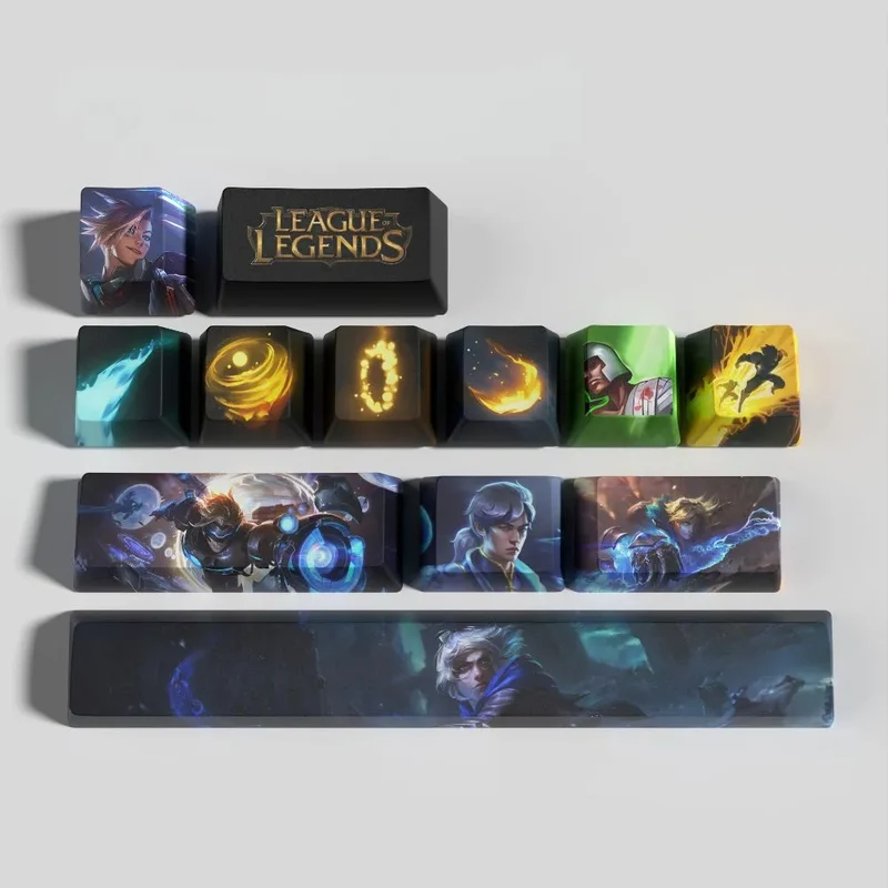 Keycaps Ezreal League of Legends – Montage pas à pas avec extracteur