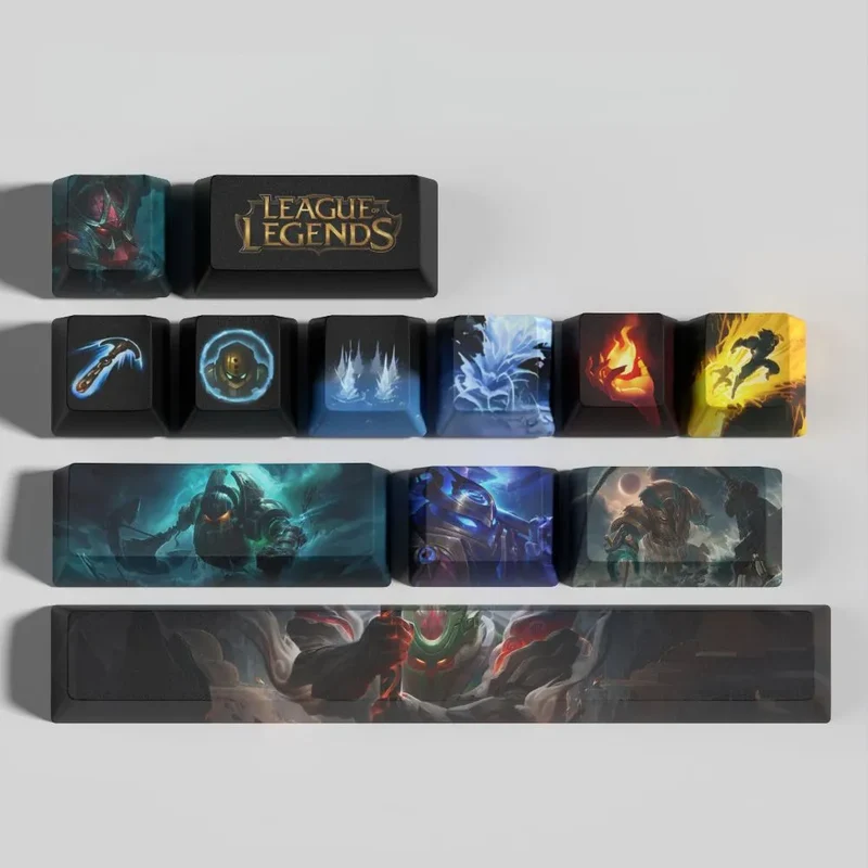 Keycaps Nautilus League of Legends – résister aux éclaboussures du bureau