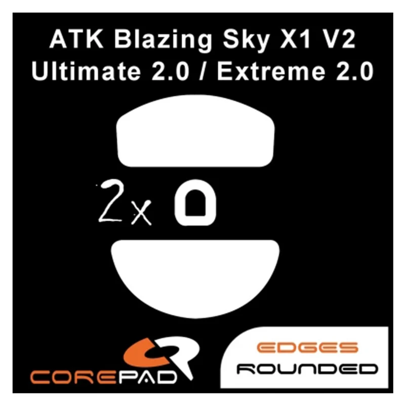 Corepad Skates Teflon PRO ATK Blazing Sky X1 V2 Ultimate 2.0 / ATK Blazing Sky X1 V2 Extreme 2.0
