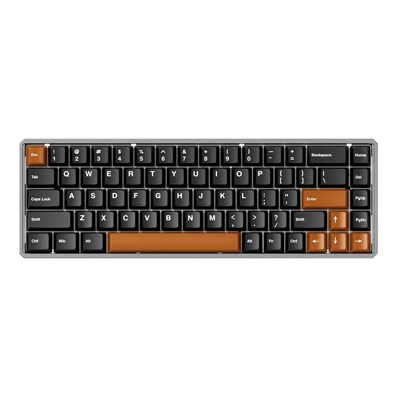 Akko MOD68 HE ANSI US Misty Black and Brown [Astrolink]