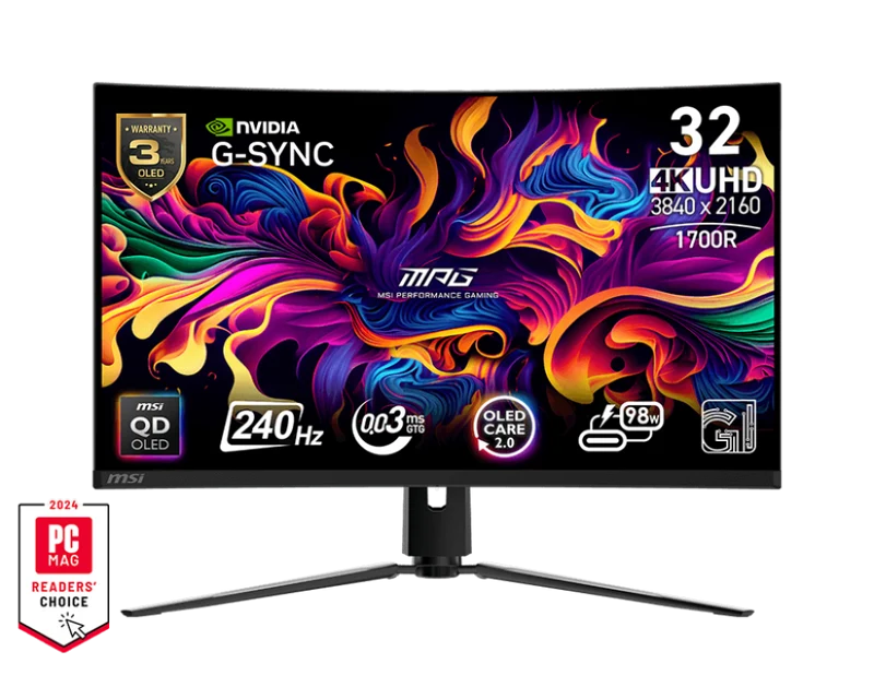 MSI MPG 321CURX QD-OLED
