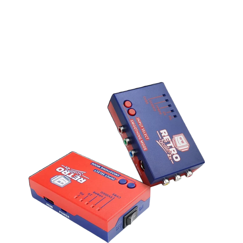 RetroScaler2x — convertisseur AV vers HDMI et line doubler rétro