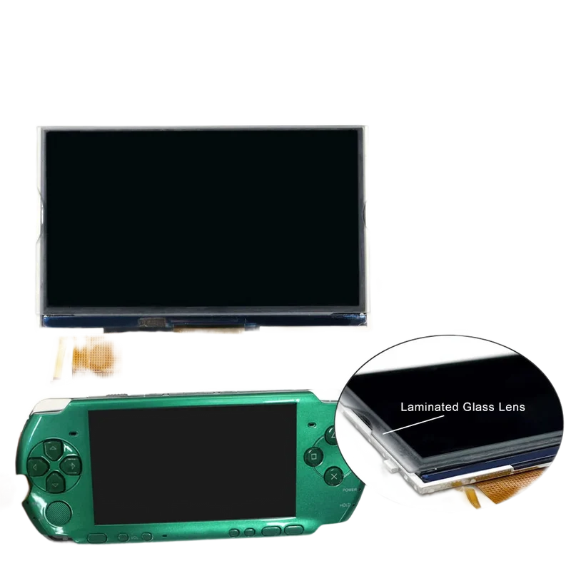 Kit écran IPS PSP 3000 — laminé, haute luminosité, sans soudure