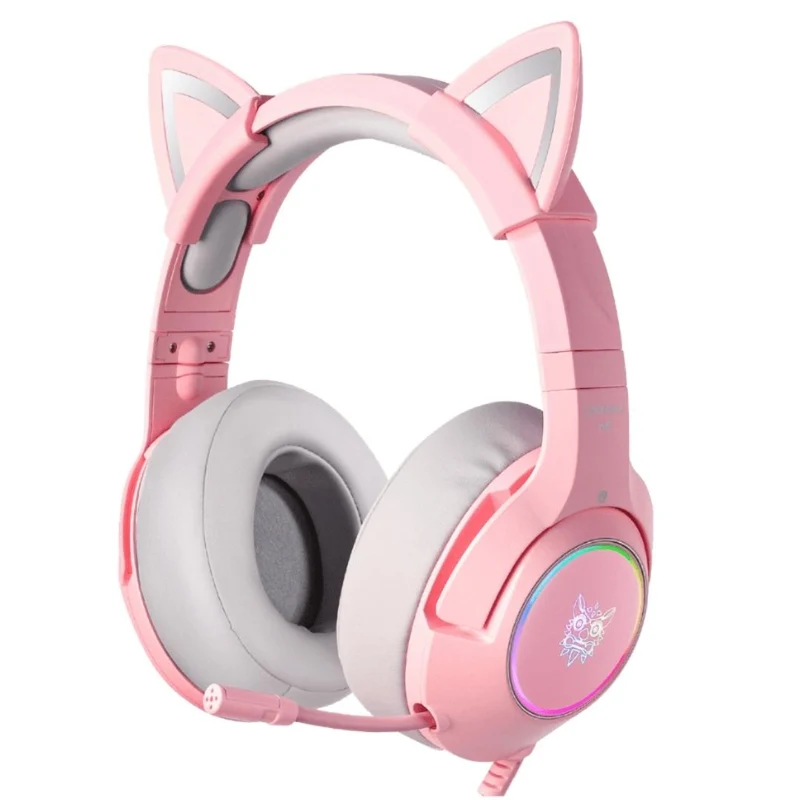 Casques Gaming RGB - Oreilles de Chat
