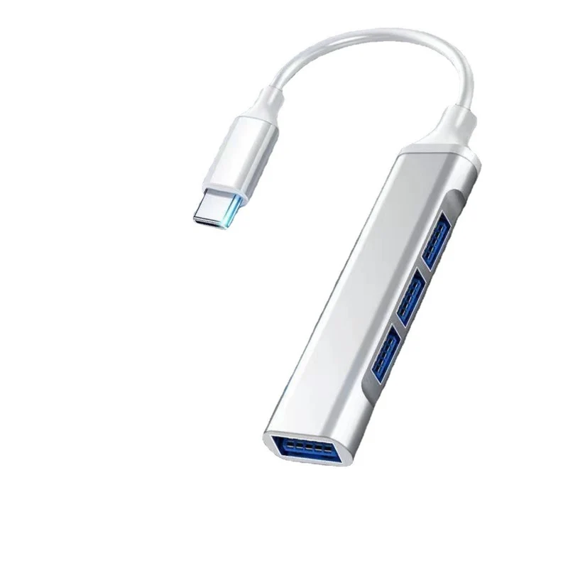 Hub USB 4 ports pour setup gaming — version USB-A ou USB-C