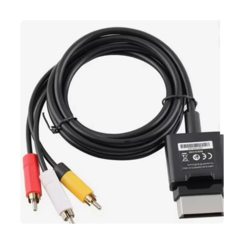Câble AV composite pour Xbox 360 Slim — vidéo et son en RCA