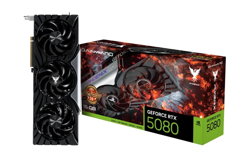 Gainward RTX5080 Phoenix GS V1, 16GB GDDR7
