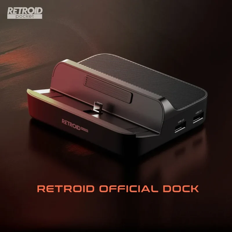 Retroid Officiel Dock – Station 7-en-1 pour consoles