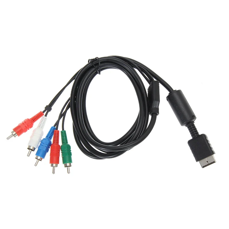 Câble composantes YPbPr pour PS2 et PS3 — 5 RCA, 1,8 m