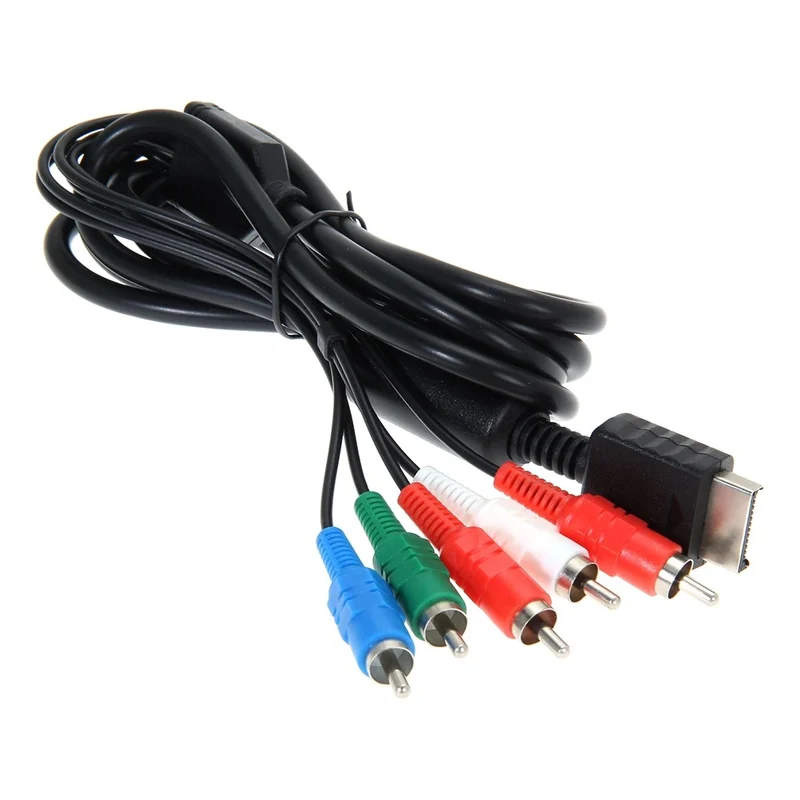 Câble composantes YPbPr pour PS2 et PS3 — 5 RCA, 1,8 m