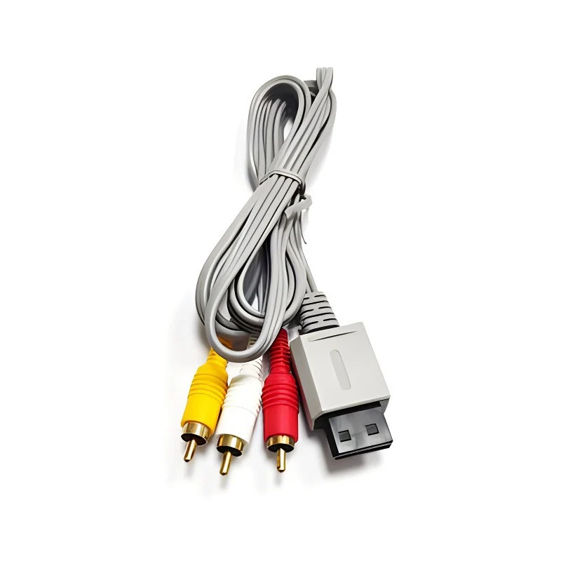Câble AV composite Wii et Wii U — RCA 3 couleurs, 1,8 m