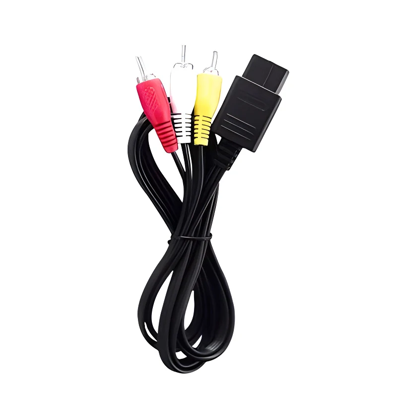 Câble AV composite Super Famicom, N64 et GameCube — 3 RCA