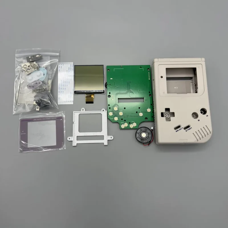 Écran LCD niveaux de gris 2,5 pouces Game Boy DMG — sans découpe