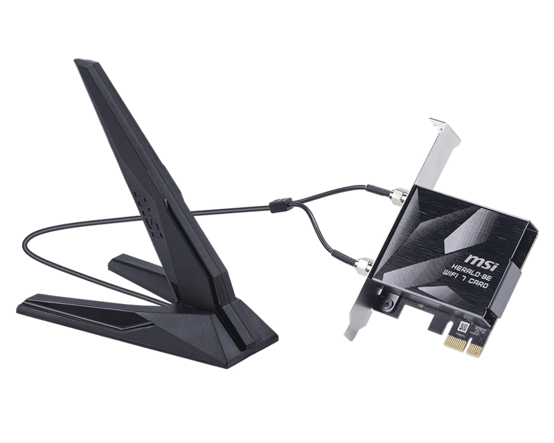 MSI HERALD BE9400 WiFi 7 PCIe Card