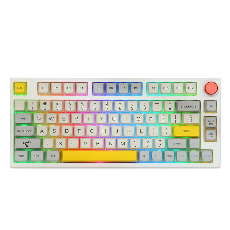 Clavier Mecanique RGB sans fil avec Molette