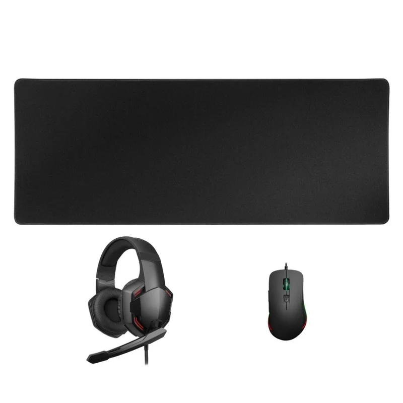 Kit Gaming 3 en 1 souris + tapis + casque - Promotion