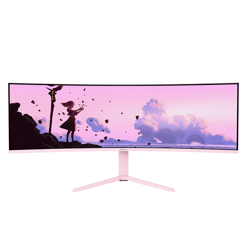Arozzi Nova 49" VA 5K UWQHD 165Hz Pink