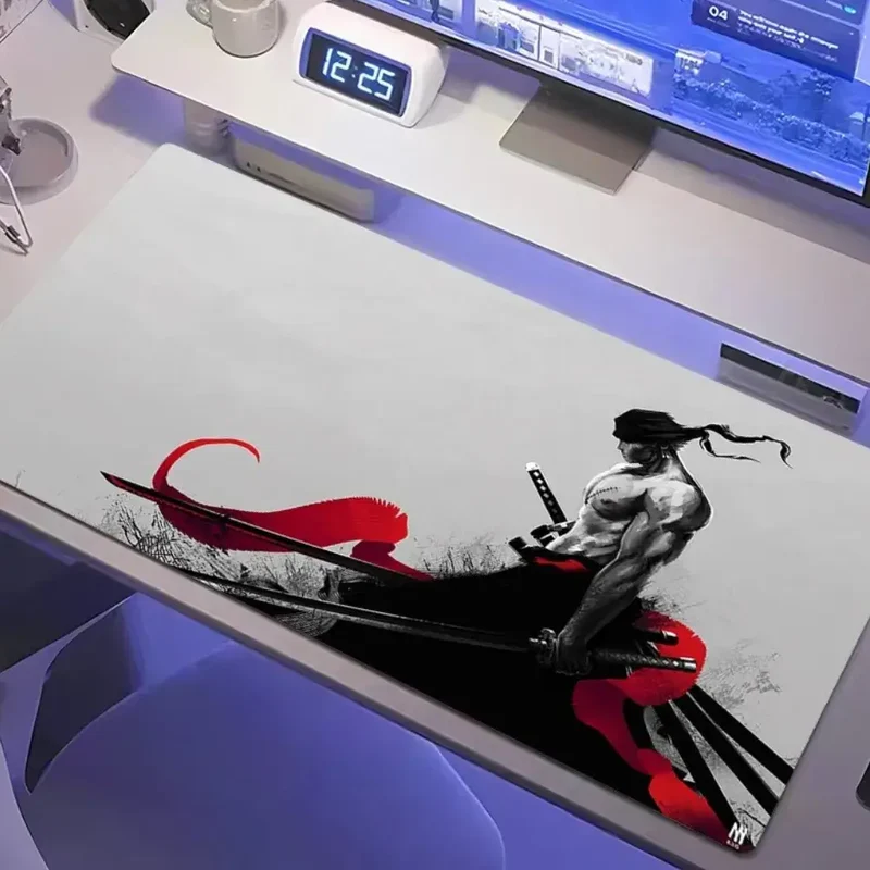 Zoro rouge artistique - Tapis de souris XXL