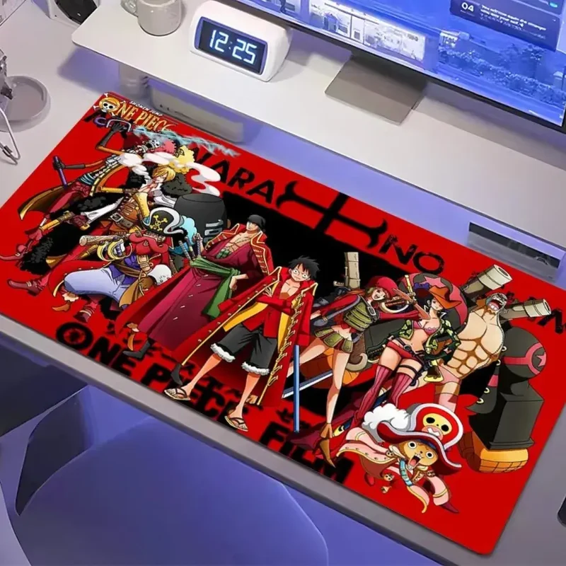 One Piece Red Pirate - Tapis de souris XXL