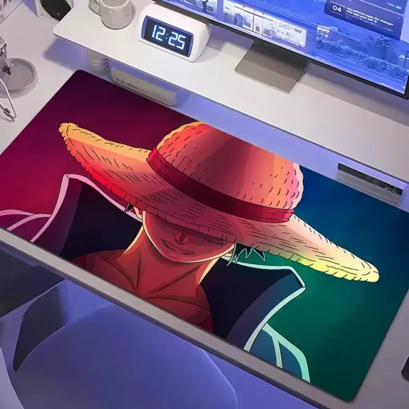 Luffy chapeau de paille - Tapis de souris XXL