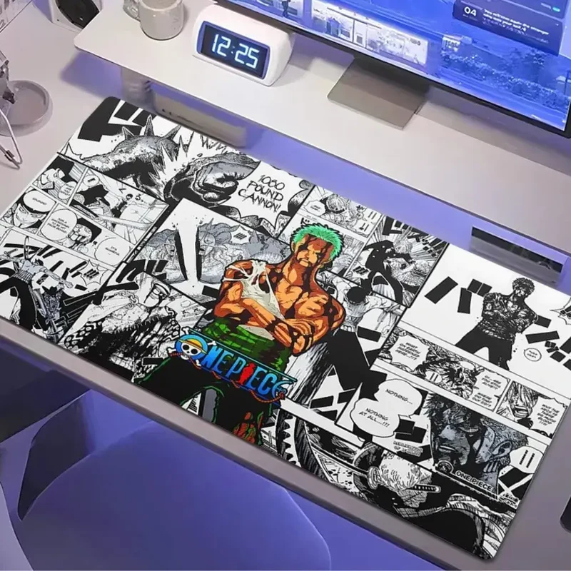 One Piece Zoro Manga - Tapis de souris XXL