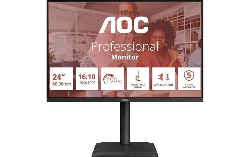 AOC 24 X24E4U, 16:10, 1920x1200, 100Hz