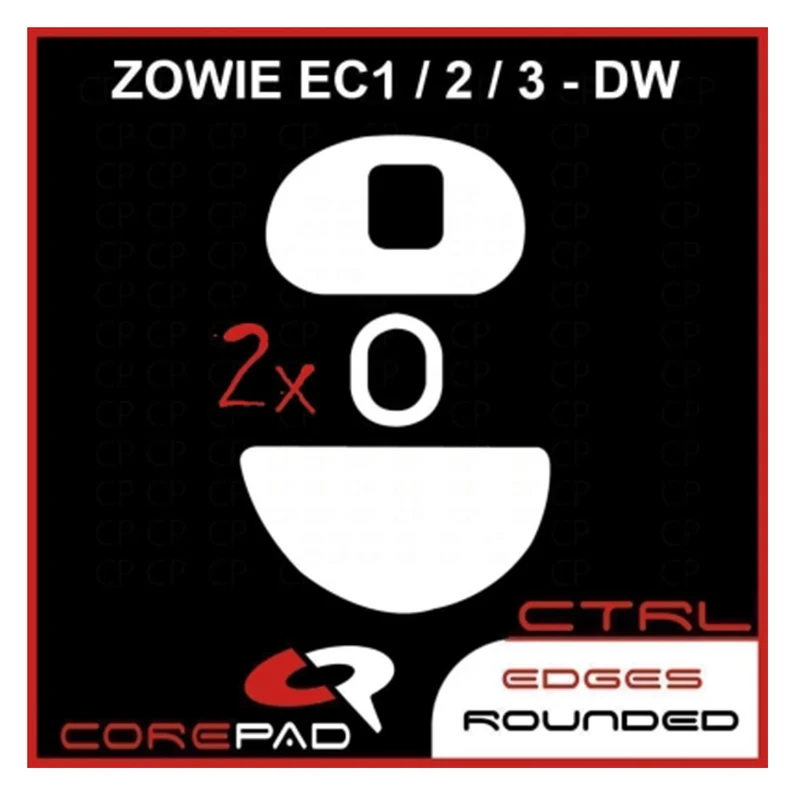 Corepad Skates Teflon CTRL Zowie EC1-DW / EC2-DW / EC3-DW