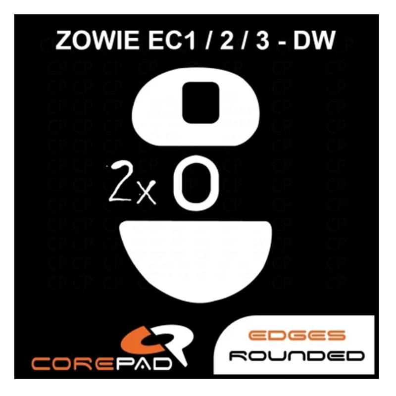 Corepad Skates Teflon Zowie EC1-DW / EC2-DW / EC3-DW