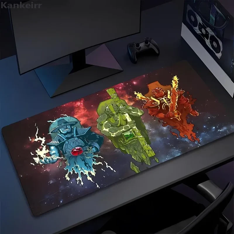 Tapis de souris XXL Dota 2 – cinq coloris dont vert et violet