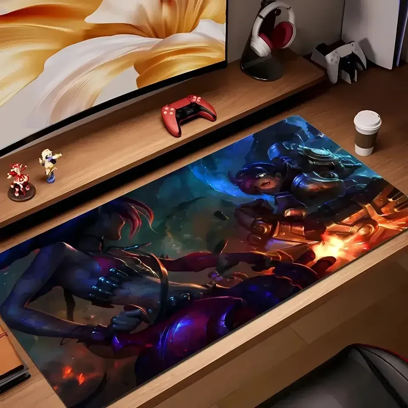 Confort de jeu et univers LoL – Tapis de souris gaming précis