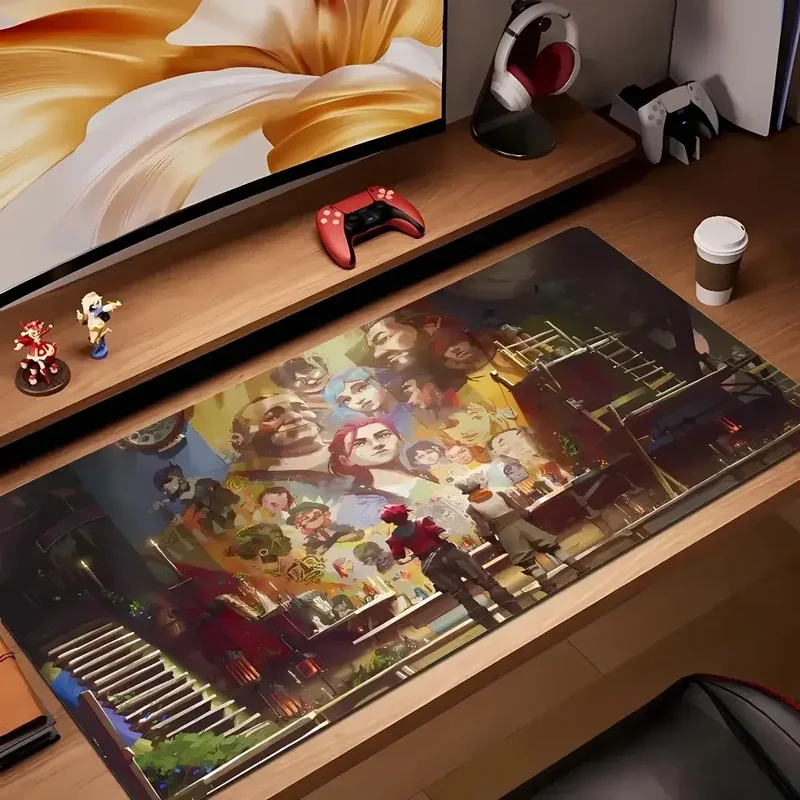 Un setup inspiré de Runeterra – Tapis de souris XXL League of Legends