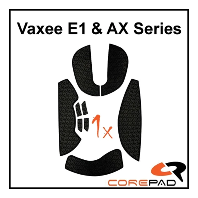 Corepad Grips Vaxee E1 4K / AX Series Wireless Black