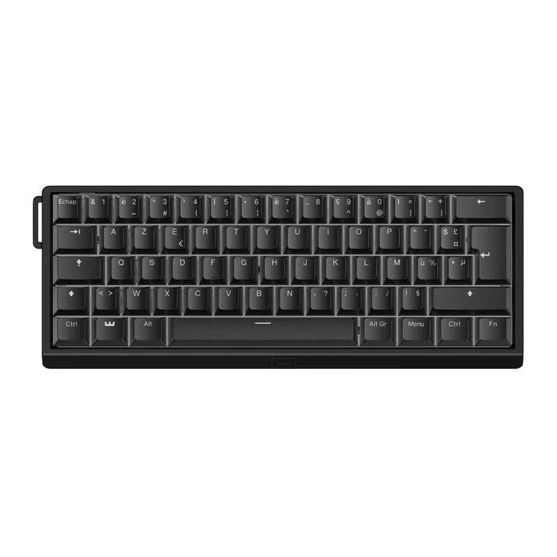 Wooting 60HE v2 AIu ISO FR Black - ABS Black